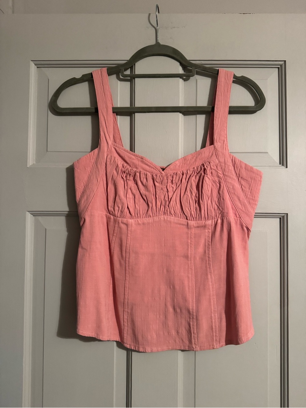 Free People Dusty pink Square-Neck Tank